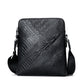 Men's First Layer Cowhide Leather Business Embossed Men's Shoulder Bags