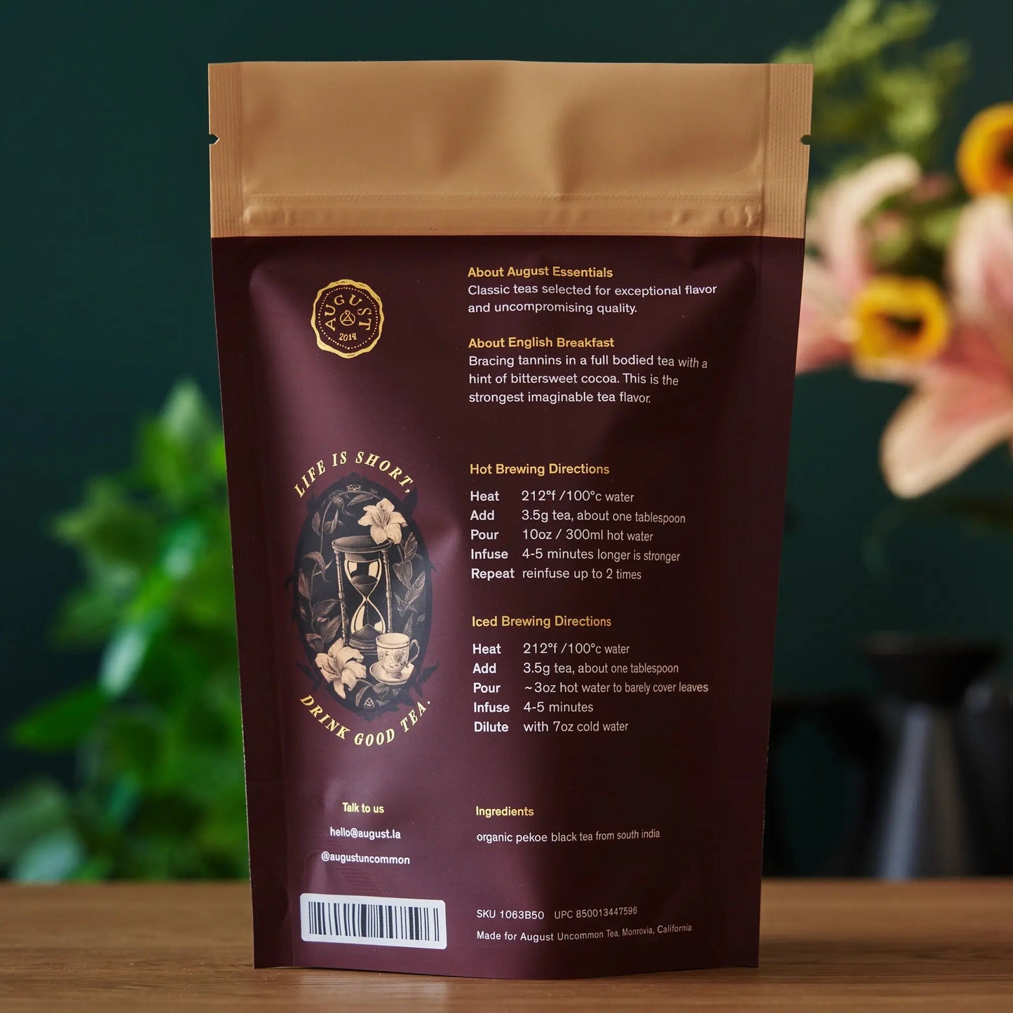 Té Negro Desayuno Inglés Esencial