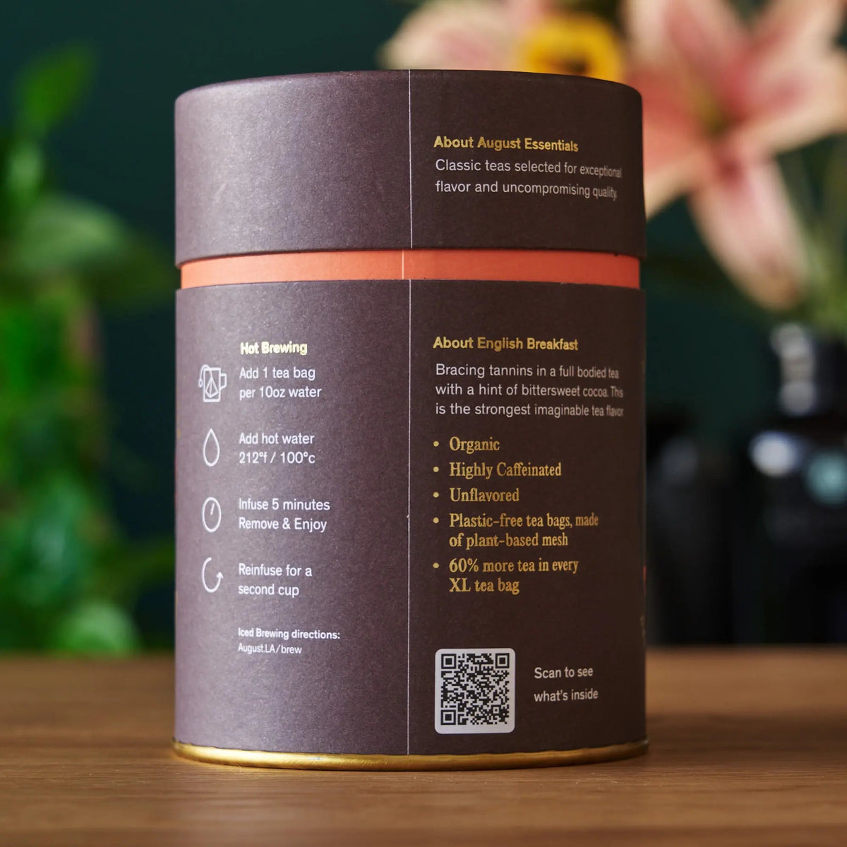Té negro de desayuno inglés Essentials - 15 bolsitas de té