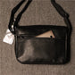 Men's Trendy Retro Simple Fashion Flip Motorcycle Men's Shoulder Bags