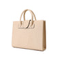 Women's Commuter Crocodile Pattern Genuine Leather Large Capacity Handbags