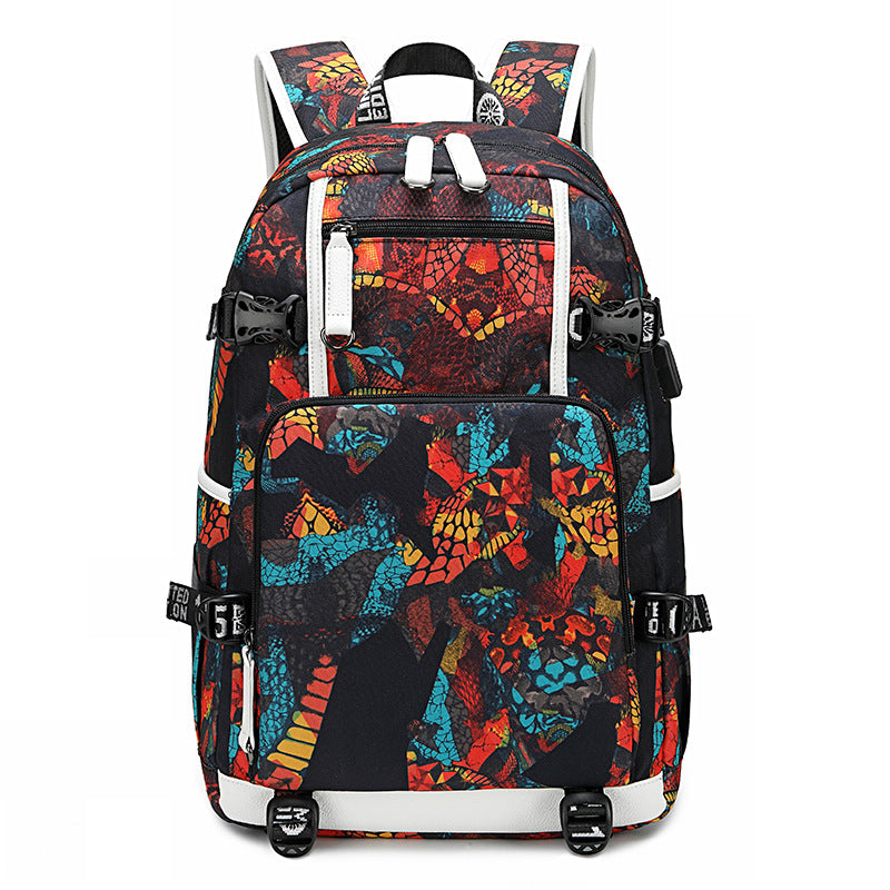 Men's Large Capacity Korean Waterproof Simple Thermal Backpacks