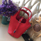 Vegetable Basket Lychee Pattern Female Versatile Handbags