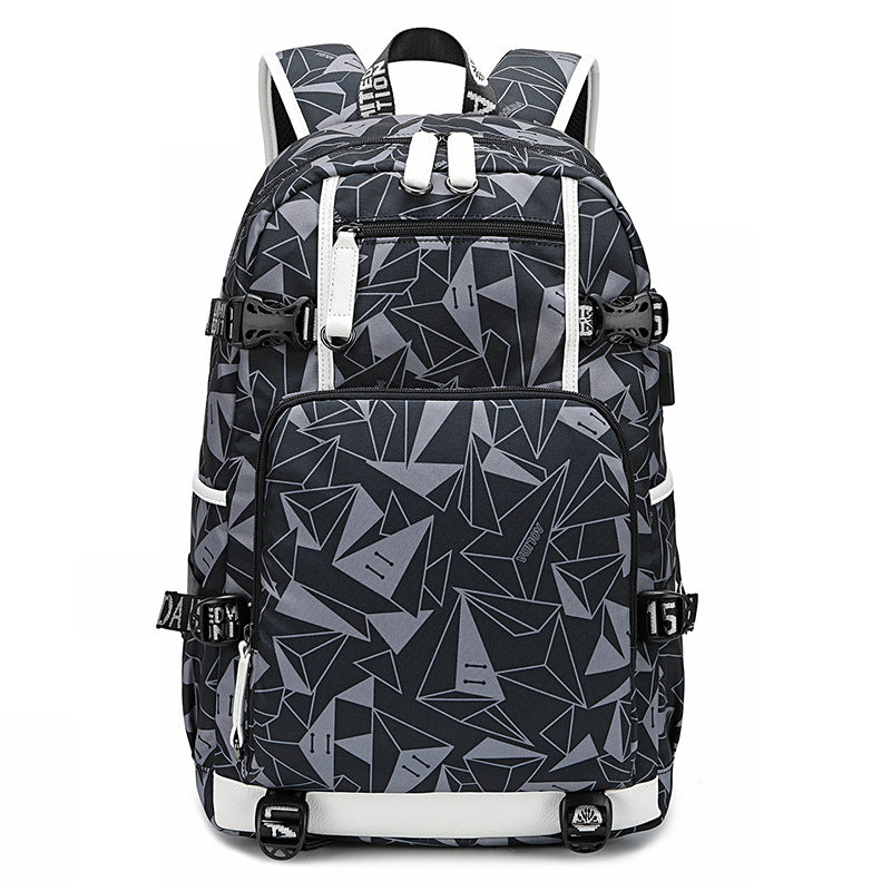 Men's Large Capacity Korean Waterproof Simple Thermal Backpacks