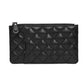 Women's Khaki Mobile Diamond Plaid Long Sheepskin Light Luxury Zipper Ladies Wallets