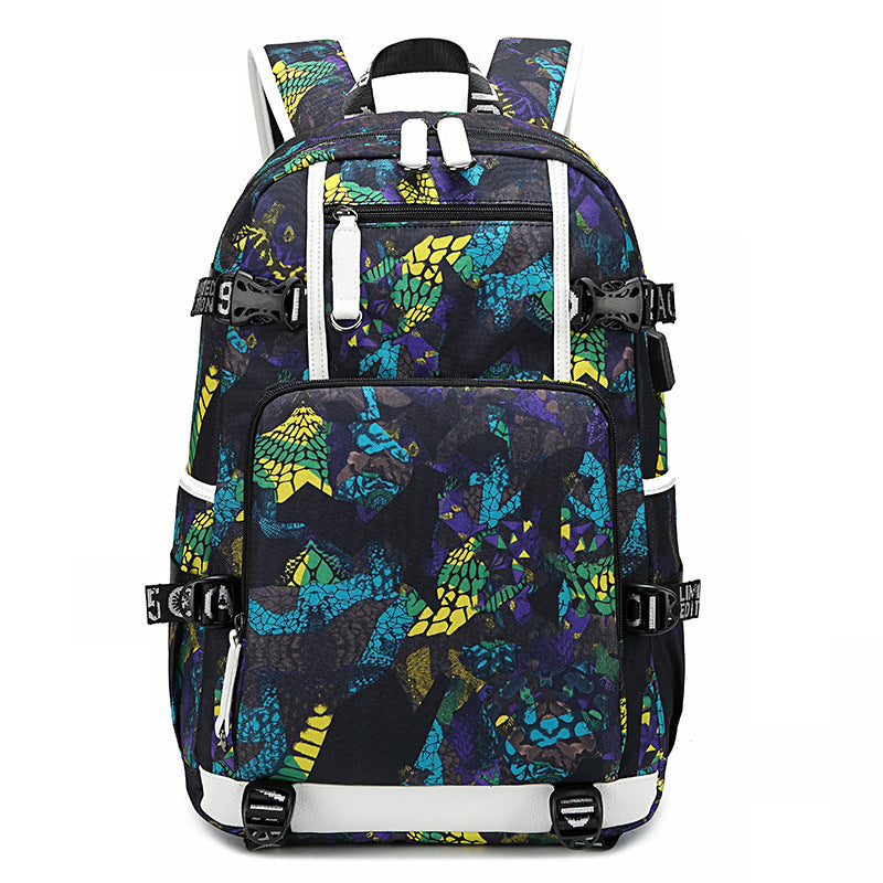 Men's Large Capacity Korean Waterproof Simple Thermal Backpacks