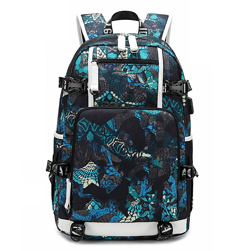 Men's Large Capacity Korean Waterproof Simple Thermal Backpacks