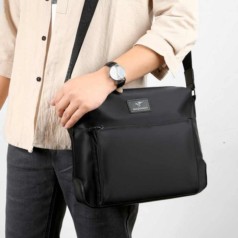 Men's Comfortable Oxford Cloth Large Capacity Men's Shoulder Bags