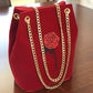 Women's Veet Retro Diamond Handmade Dinner Chain Shoulder Bags