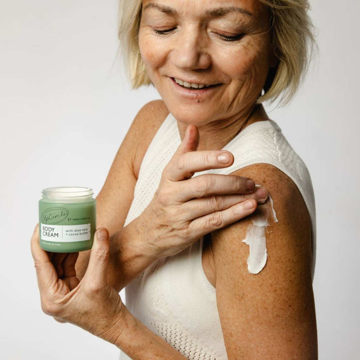 Crema Corporal Natural con Aloe Vera + Manteca de Cacao