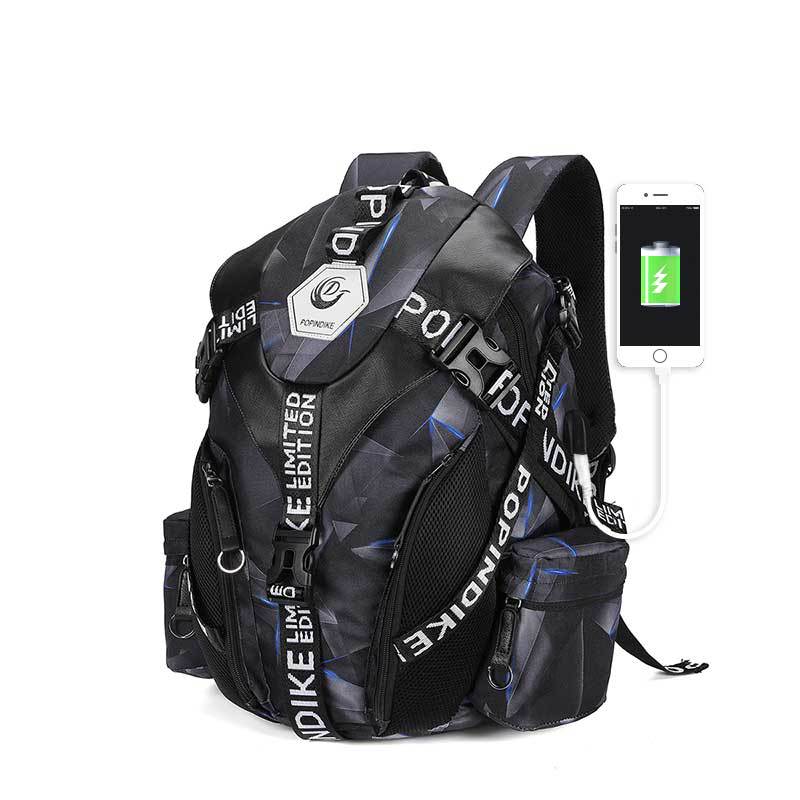 Men's Trendy Beetle Fashion Personality Creative College Backpacks