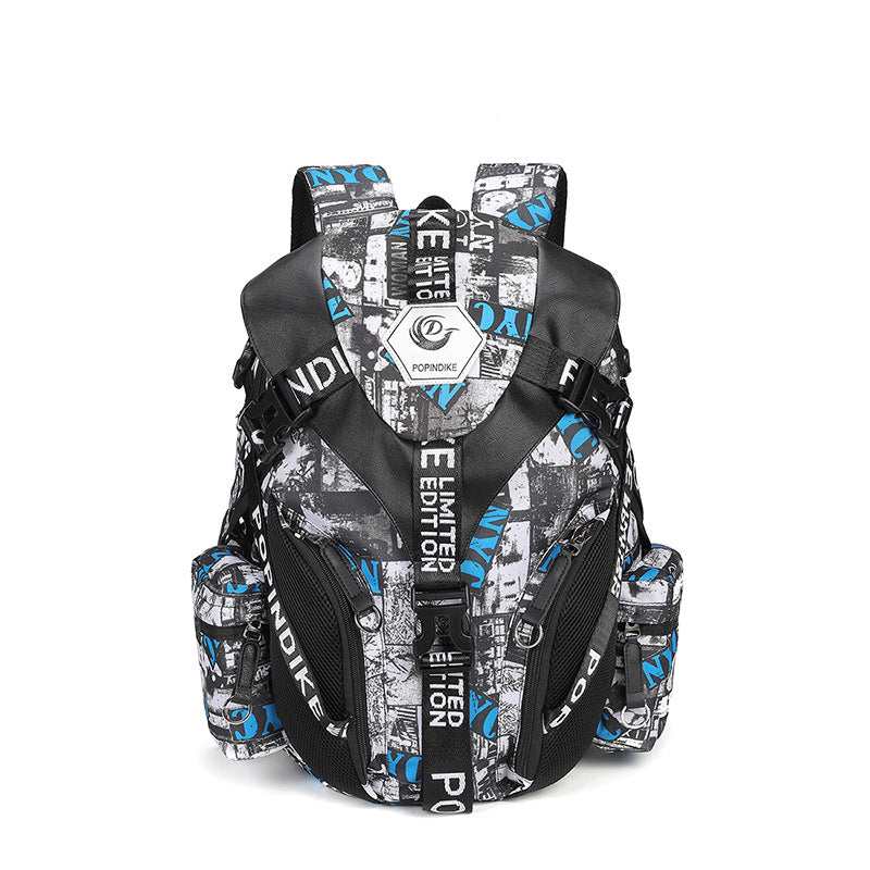 Men's Trendy Beetle Fashion Personality Creative College Backpacks