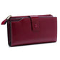 Women's Top Layer Leather Long Korean Style Oil Wax Cowhide Ladies Wallets