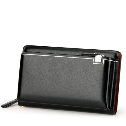 Men's Clutch Long Zip Male Mobile Men's Handbags