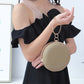 Women's Metal Circle Dinner Party Rhinestone Portable Solid Evening Bags