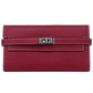 Women's Fashion Classic Lychee Pattern Cowhide Clutch Ladies Wallets