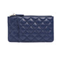 Women's Khaki Mobile Diamond Plaid Long Sheepskin Light Luxury Zipper Ladies Wallets