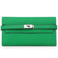 Women's Fashion Classic Lychee Pattern Cowhide Clutch Ladies Wallets