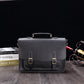 Men's Crazy Horse Horizontal Retro For Men's Briefcases