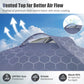 10 x 10 FT Pop up Canopy Tent with Sidewall 6 Pockets Instant Setup Commercial Gazebo