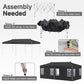 Carpa Cenador Plegable 10x20 FT con 6 Paredes Laterales