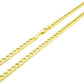10K Gold Moricci 2MM Italian Cuban Chain Necklace