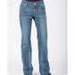 Stetson 214 Trouser Fit w/ Chevron Back Pocket - Women's Jeans