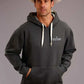 Stetson Star (Heather Grey) - Men's Hoodie Sweatshirt