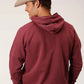 Stetson Eagle 1865 Distressed (Burgundy) - Men's Hoodie Sweatshirt