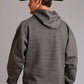 Sudadera con capucha para hombre Stetson USA Distressed (Gris)