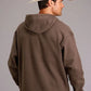 Sudadera con capucha Stetson de mezcla de algodón Est. 1865 (marrón) para hombre