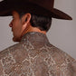 Stetson 1651 Leather Paisley (Brown) - Men's Western Shirt