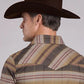 Stetson 2680 Serape Plaid (Brown) - Men's Western Shirt