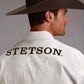 Stetson Logo Wear (White) - Men's Western Shirt