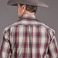 Stetson 2398 Diamond Ranch (Wine) - Men's Western Shirt