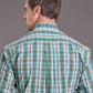Stetson 2397 Vintage Plaid (Green) - Men's Western Shirt