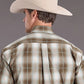 Stetson 2399 Sandy Ombre (Brown) - Men's Western Shirt