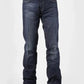 Stetson 1014 Fit Semi-Destructed Wash Jeans - Men's Jeans