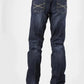 Stetson 1014 Fit Semi-Destructed Wash Jeans - Men's Jeans