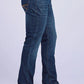 Stetson 1210 Straight Fit (Brown/Dark Wash) - Men's Jeans