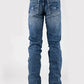Stetson 1211 Pierna Recta Elástica (Lavado Medio) - Jeans de Hombre