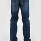 Stetson 1313 Modern Fit Stretch (Dark Wash) - Men's Jeans