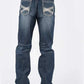 Stetson 1520 Straight Leg Fit (Medium Wash) - Men's Jeans