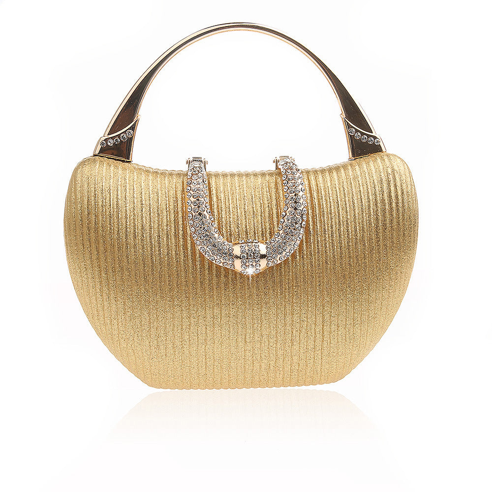 Women's Color Box Sequined Mobile Sweet Fashion Evening Bags