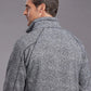 Stetson 2328 Honeycomb Bonded (Grey) - Men's Knit Sweater