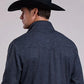 Stetson 2799 Button Front Honeycomb (Grey) - Men's Sweater
