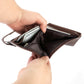 Men's Genuine Leather Crazy Horse Multiple Slots Men's Wallets