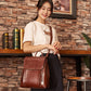 Women's Cool Genuine Leather Retro Trendy Backpacks