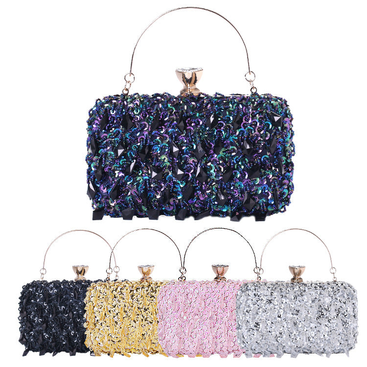 Women's Dinner Pearl Banquet Clutch Dress Bags