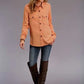 Stetson Jacket Style (Orange) - Women's Blouse